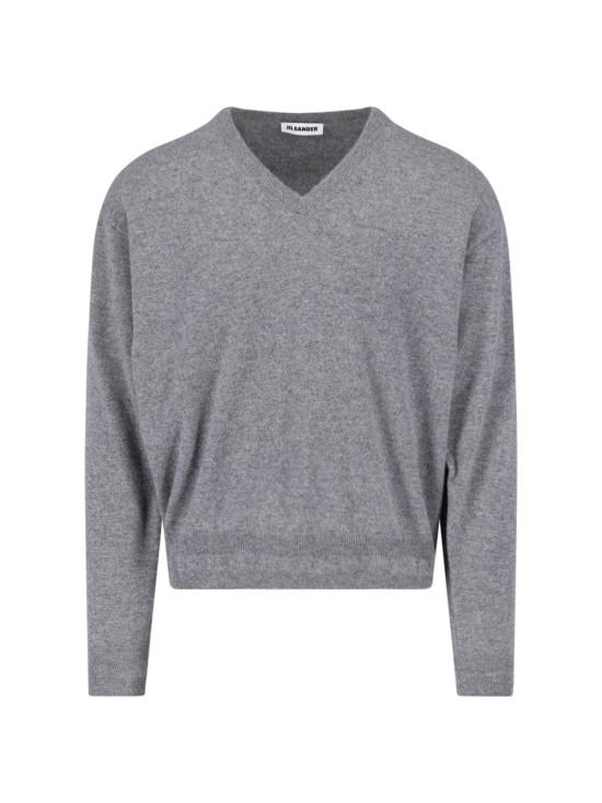 26FW 질샌더 스웨터 J21GP0224 J13290 030 GREY