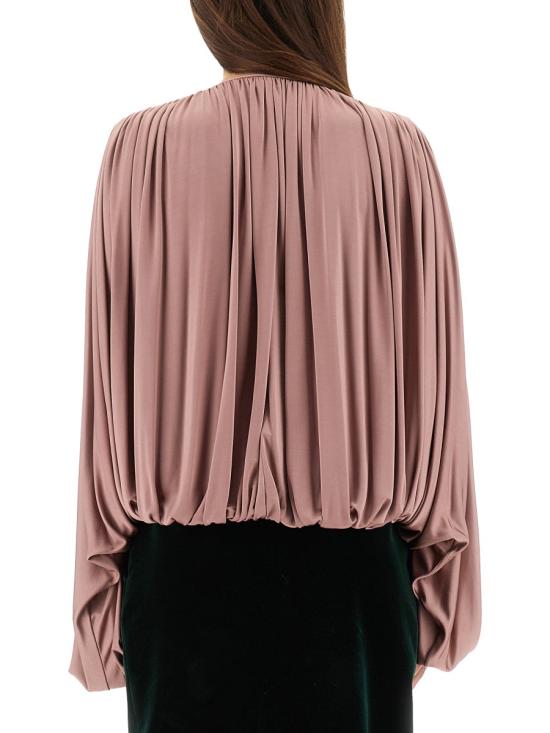  생로랑 블라우스 820917 Y7F985284 PINK - SAINT LAURENT