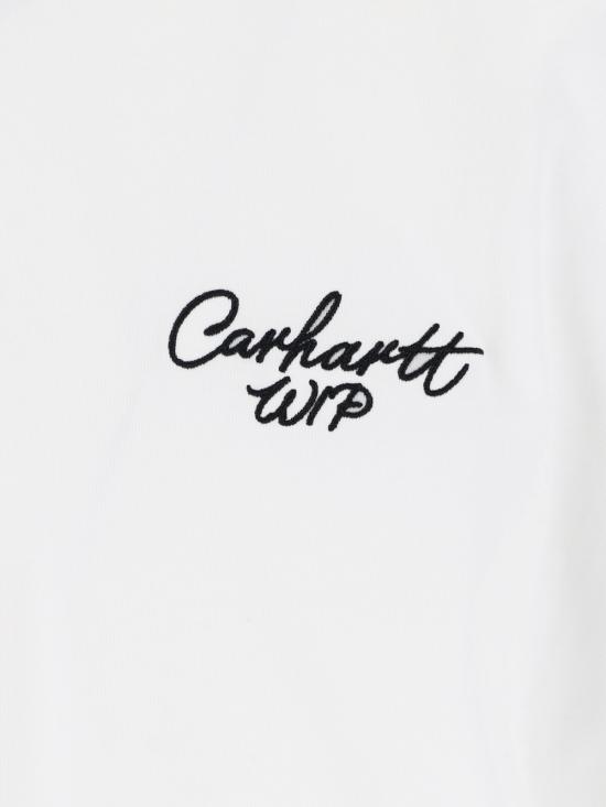 26FW 칼하트 WIP 반팔 티셔츠 I033828 00AXX WHITE - CARHARTT WIP
