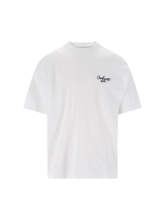 26FW 칼하트 WIP 반팔 티셔츠 I033828 00AXX WHITE