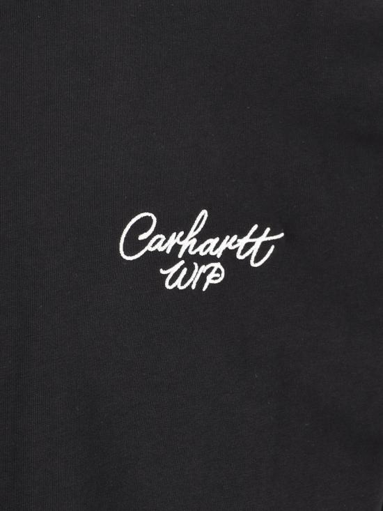 26FW 칼하트 WIP 반팔 티셔츠 I033828 0D2XX BLACK - CARHARTT WIP