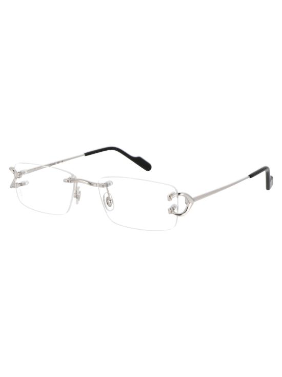  까르띠에 안경 CT0344O 002 SILVER DOM - CARTIER