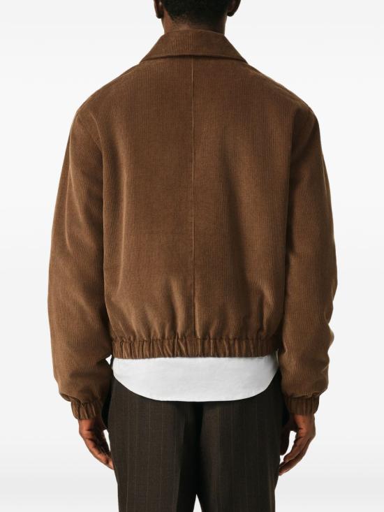 26FW 아미 수트 자켓 HJK830 CO0089 2221 BROWN - AMI