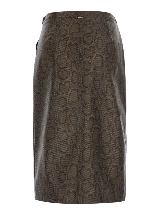 26FW 트윈셋 미디 스커트 262TT228114058 Brown - TWINSET