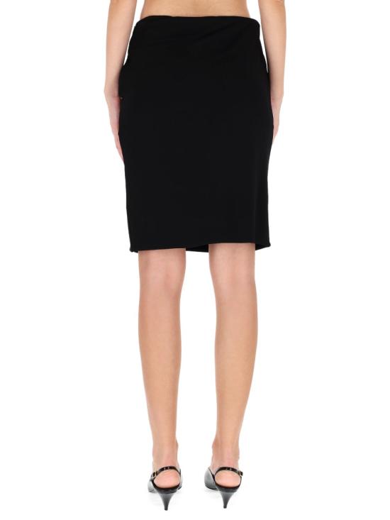 25FW 베르사체 스커트 1021989 1A144751B000 BLACK - VERSACE