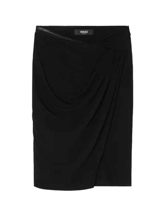 25FW 베르사체 스커트 1021989 1A144751B000 BLACK