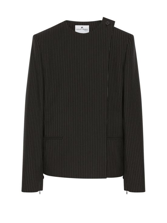 25FW 쿠레쥬 자켓 325CVE132P L02249901 BLACK - COURREGES