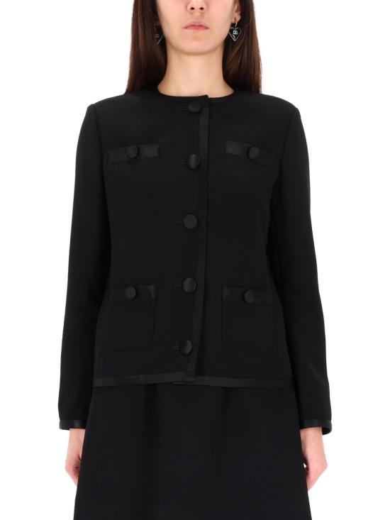25FW 돌체앤가바나 자켓 F27EBT FU2L8N0000 BLACK - DOLCE & GABBANA