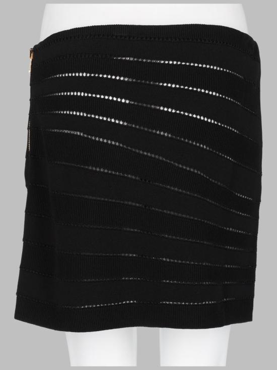 26FW 발망 스커트 HF1LA695KK34 0PA BLACK - BALMAIN