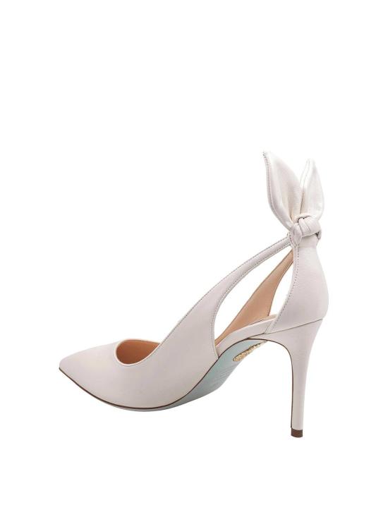 26FW 아쿠아주라 힐/펌프스 DENMIDBRNAPFFF WHITE - AQUAZZURA