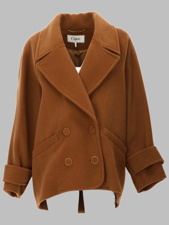 26FW 끌로에 코트 26AMA06077 212 BEIGE