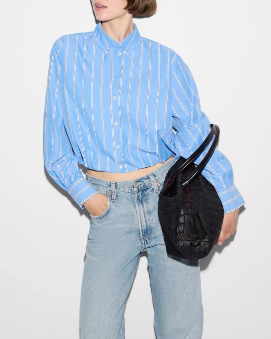  엠지 월리스 토트백 Mz Wallace Small Metro Daily Tote Black - MZ WALLACE