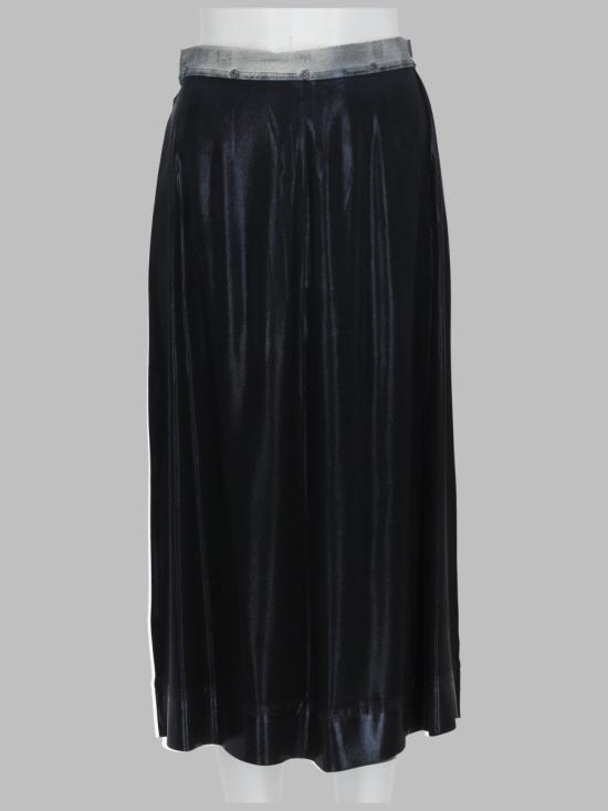 26SS 마르지엘라 포일드 미디 스커트 S51ME0051 M35533900 BLACK