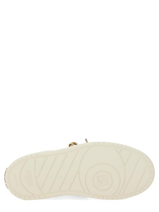 25FW 펜디 매치 소프트 레더 로우탑 스니커즈 8E8721 AY9NF1TO6 BEIGE - FENDI