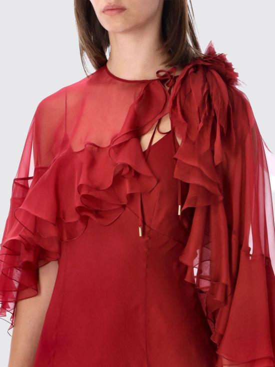 26FW 알베르타 페레티 롱 원피스 04146615 0142 Red - ALBERTA FERRETTI