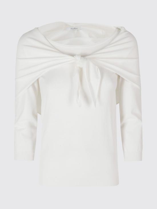 26FW 막스마라 스웨터 2621366071600 001 White - MAX MARA
