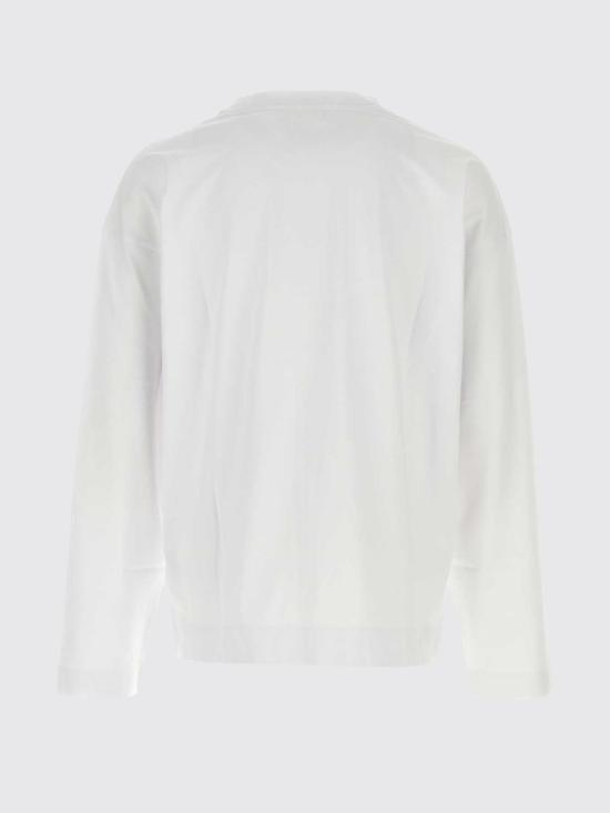 26FW 드리스 반 노튼 긴팔 티셔츠 2620211084603 001 White - DRIES VAN NOTEN