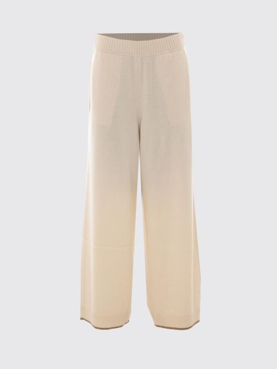 26FW 브루넬로 쿠치넬리 스트레이트 팬츠 M12722299 CDW71 White - BRUNELLO CUCINELLI