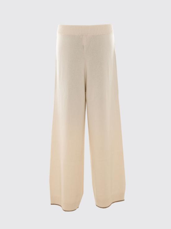 26FW 브루넬로 쿠치넬리 스트레이트 팬츠 M12722299 CDW71 White - BRUNELLO CUCINELLI