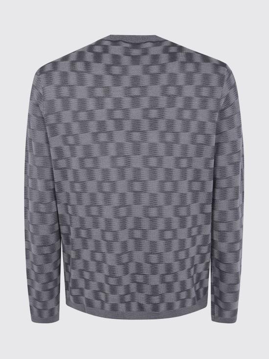 26FW 엠포리오 아르마니 스웨터 EM006276AF29848 F8035 Grey - EMPORIO ARMANI