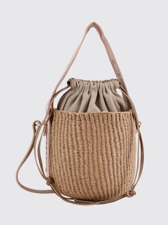 26FW 끌로에 우디 스몰 바스켓백 CHC23AS381L18 26Y Beige