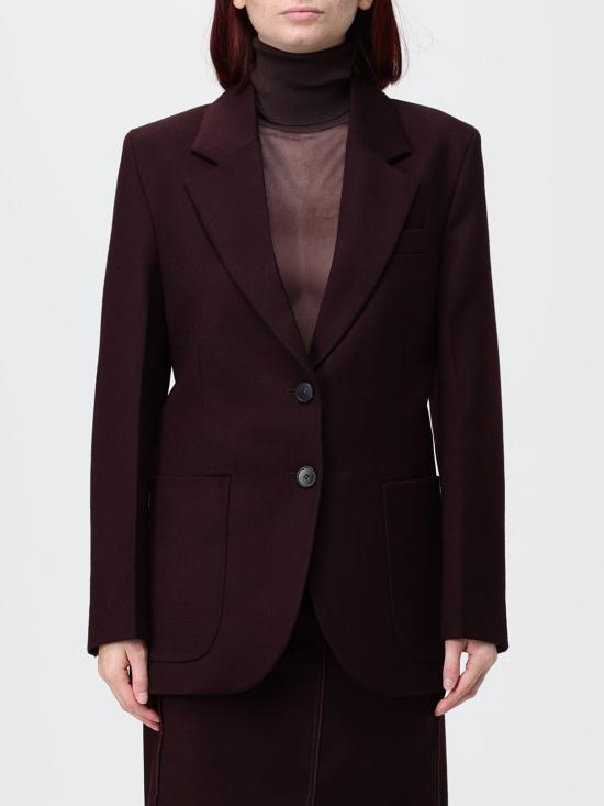 26FW 빅토리아 베컴 수트 자켓 1425WJK005119G ACAI Red