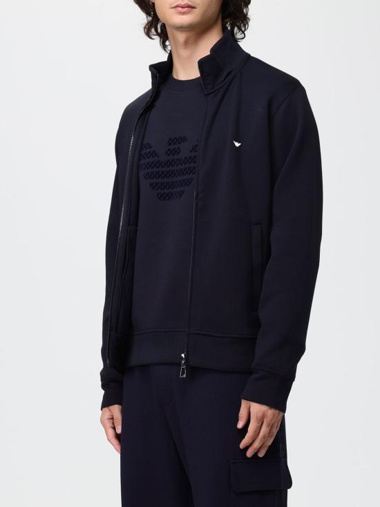 26FW 엠포리오 아르마니 긴팔 티셔츠 EM006841AF10013 MB845 Black - EMPORIO ARMANI