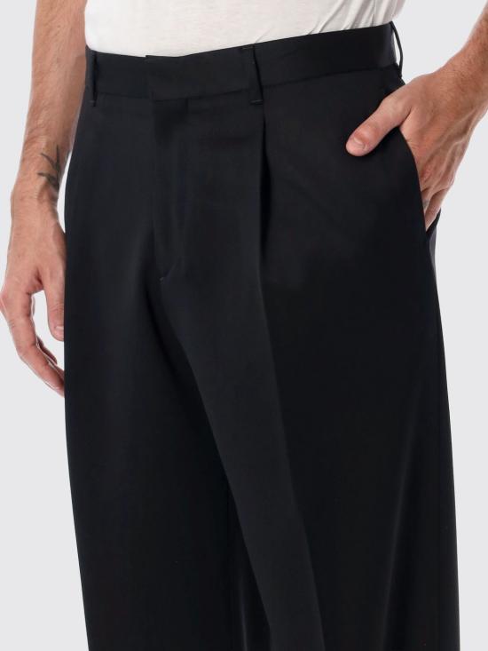 26FW 라르디니 스트레이트 팬츠 ACMIGIOACIF67442 999 Black - LARDINI