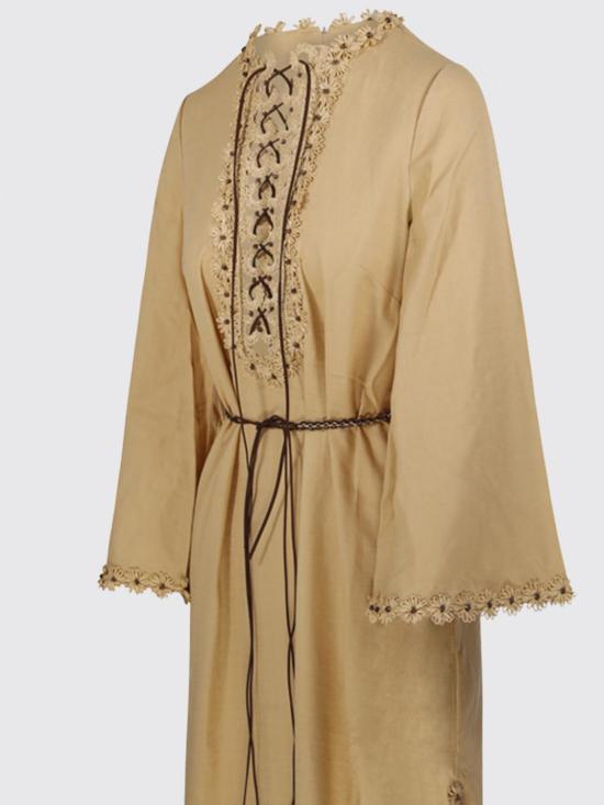 26FW 짐머만 롱 원피스 7540DSS263 OTM Beige - ZIMMERMANN
