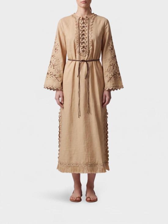 26FW 짐머만 롱 원피스 7540DSS263 OTM Beige