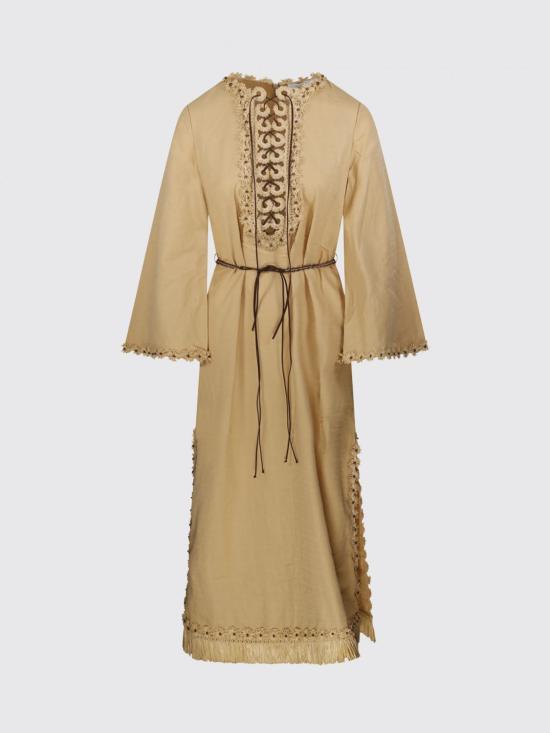 26FW 짐머만 롱 원피스 7540DSS263 OTM Beige - ZIMMERMANN