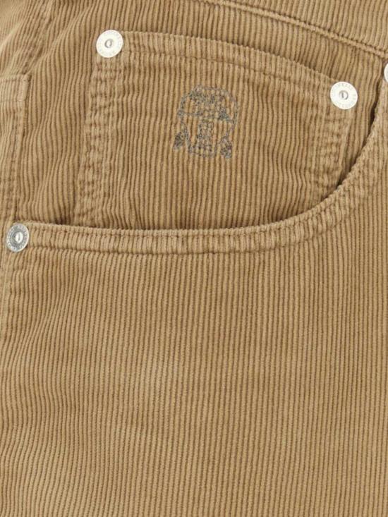 26FW 브루넬로 쿠치넬리 스트레이트 팬츠 M279NI1780 C6338 Camel - BRUNELLO CUCINELLI