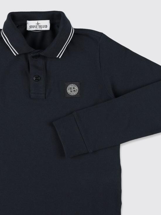 26FW [키즈] 스톤 아일랜드 폴로 셔츠 2200002S0018 V0020 Navy - STONE ISLAND