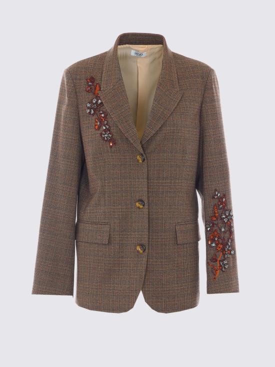 26FW 리우조 자켓 WF6414T733A L9175 Brown - LIU JO