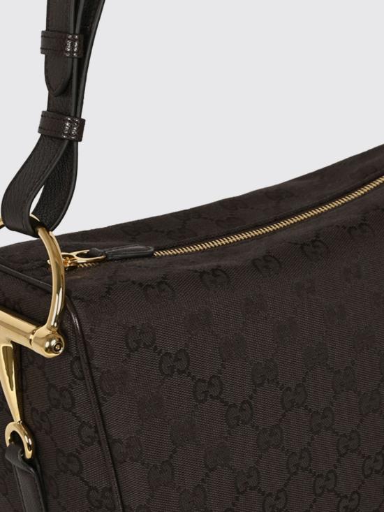 26FW 구찌 하프 홀스빗 미디엄 숄더백 860787FAFV2 2140 Cocoa - GUCCI
