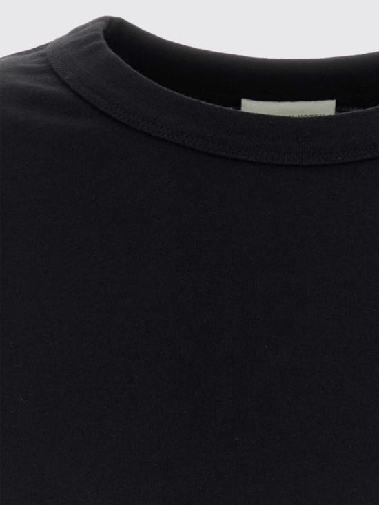 26FW 드리스 반 노튼 반팔 티셔츠 2620211014600 900 Black - DRIES VAN NOTEN