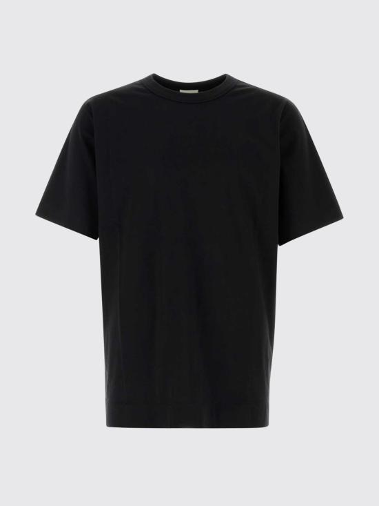26FW 드리스 반 노튼 반팔 티셔츠 2620211014600 900 Black - DRIES VAN NOTEN