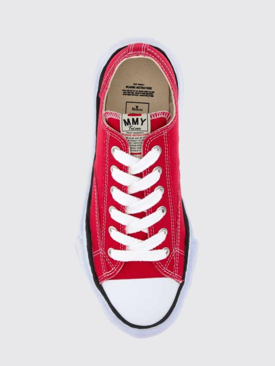 26FW 메종 미하라 야스히로 피터슨 OG 솔 캔버스 로우 A01FW702 Red - MAISON MIHARA YASUHIRO