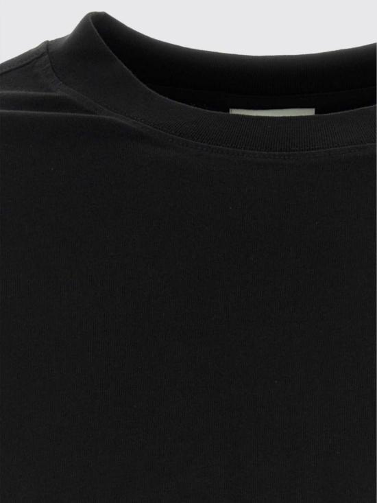 26FW 드리스 반 노튼 긴팔 티셔츠 2620211084603 900 Black - DRIES VAN NOTEN