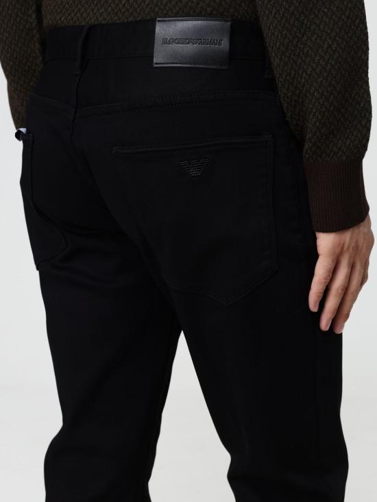 26FW 엠포리오 아르마니 데님 팬츠 EM000121AF15954 MC002 Black - EMPORIO ARMANI