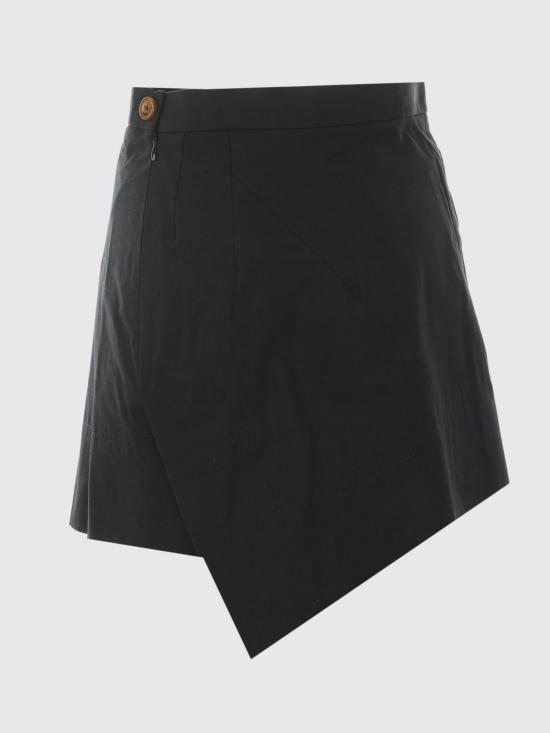 26FW 비비안웨스트우드 미디 스커트 1K01002RW01JG N401 Black - VIVIENNE WESTWOOD