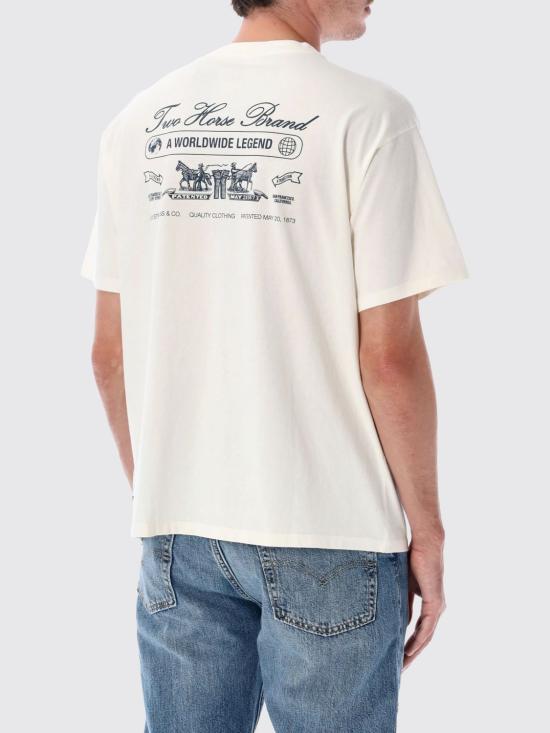26FW 리바이스 반팔 티셔츠 005HV 0002 White - LEVI'S