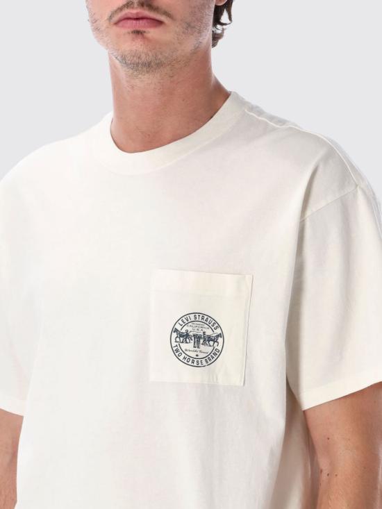 26FW 리바이스 반팔 티셔츠 005HV 0002 White - LEVI'S