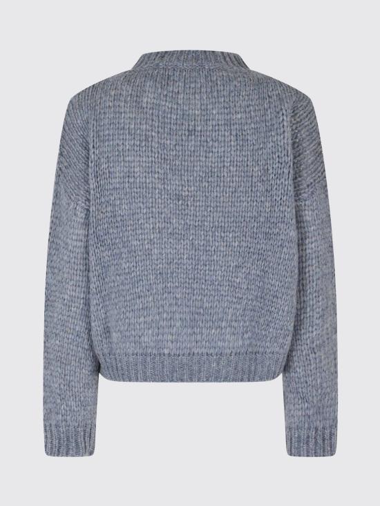 26FW 로베르토 콜리나 스웨터 263FXB47001 AZZURRO Gnawed Blue - ROBERTO COLLINA