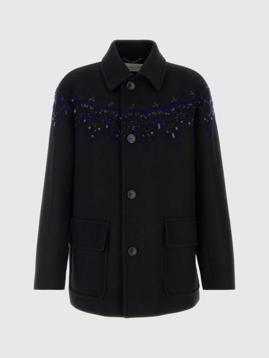 26FW 드리스 반 노튼 코트 2620202404216 900 Black - DRIES VAN NOTEN