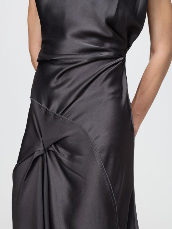 26FW 빅토리아 베컴 롱 원피스 1226WDR007291A ORE Gold - VICTORIA BECKHAM