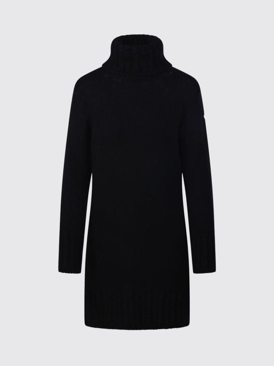 26FW 몽클레어 롱 원피스 9L00004N0403 999 Black