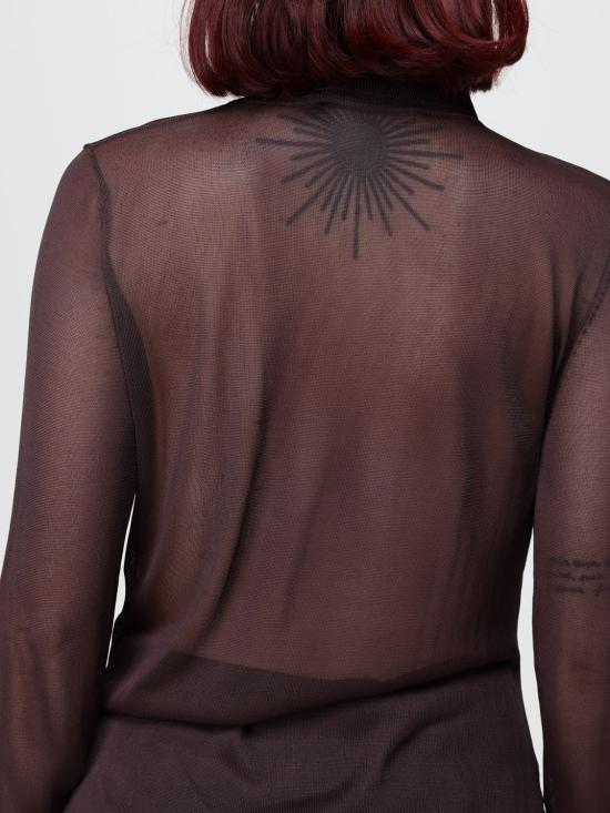 26FW 짐머만 탑 0227TF26R CHO Cocoa - ZIMMERMANN