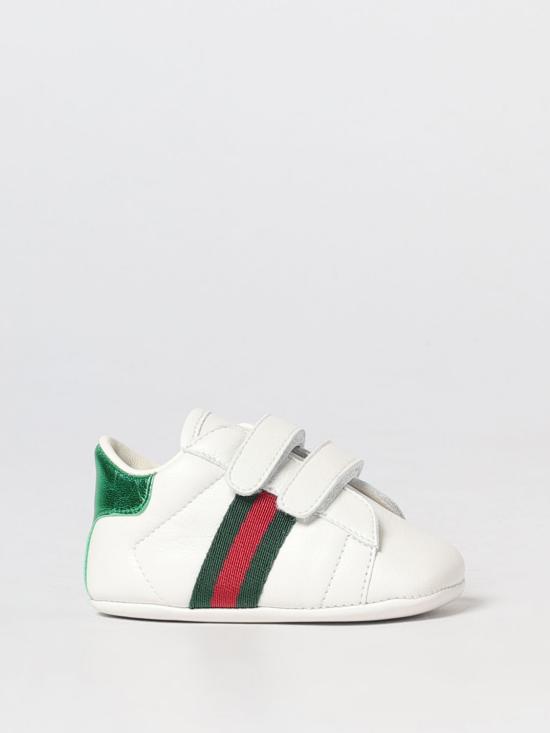 26FW [키즈] 구찌 스니커즈 500852BKPT0 9070 White