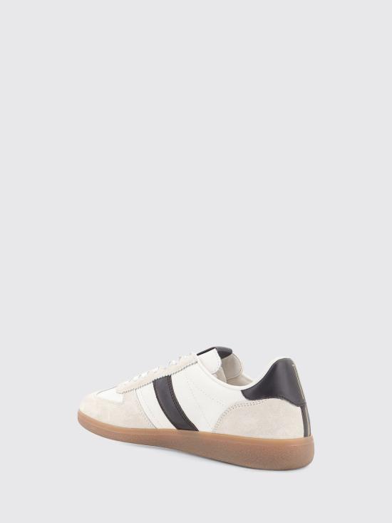 26FW 톰포드 스웨이드 & 스무스 레더 스니커즈 J1584LCL457N WWZ White - TOMFORD